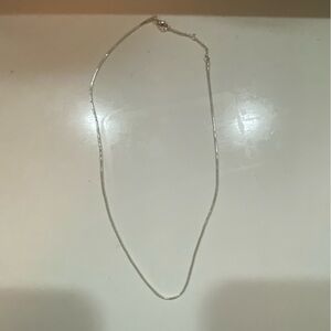 Silver necklace